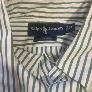 Ralph Lauren Mens Blake Dress Shirt Medium Size